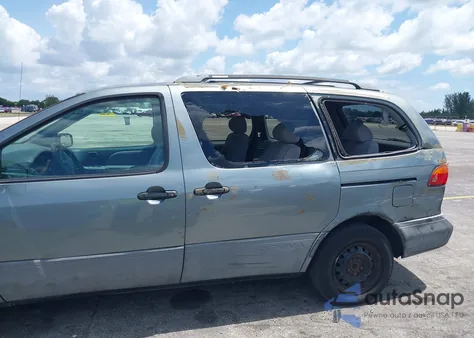 2000 Toyota Sienna Le from USA, damaged, VIN 4T3ZF13C3YU202727